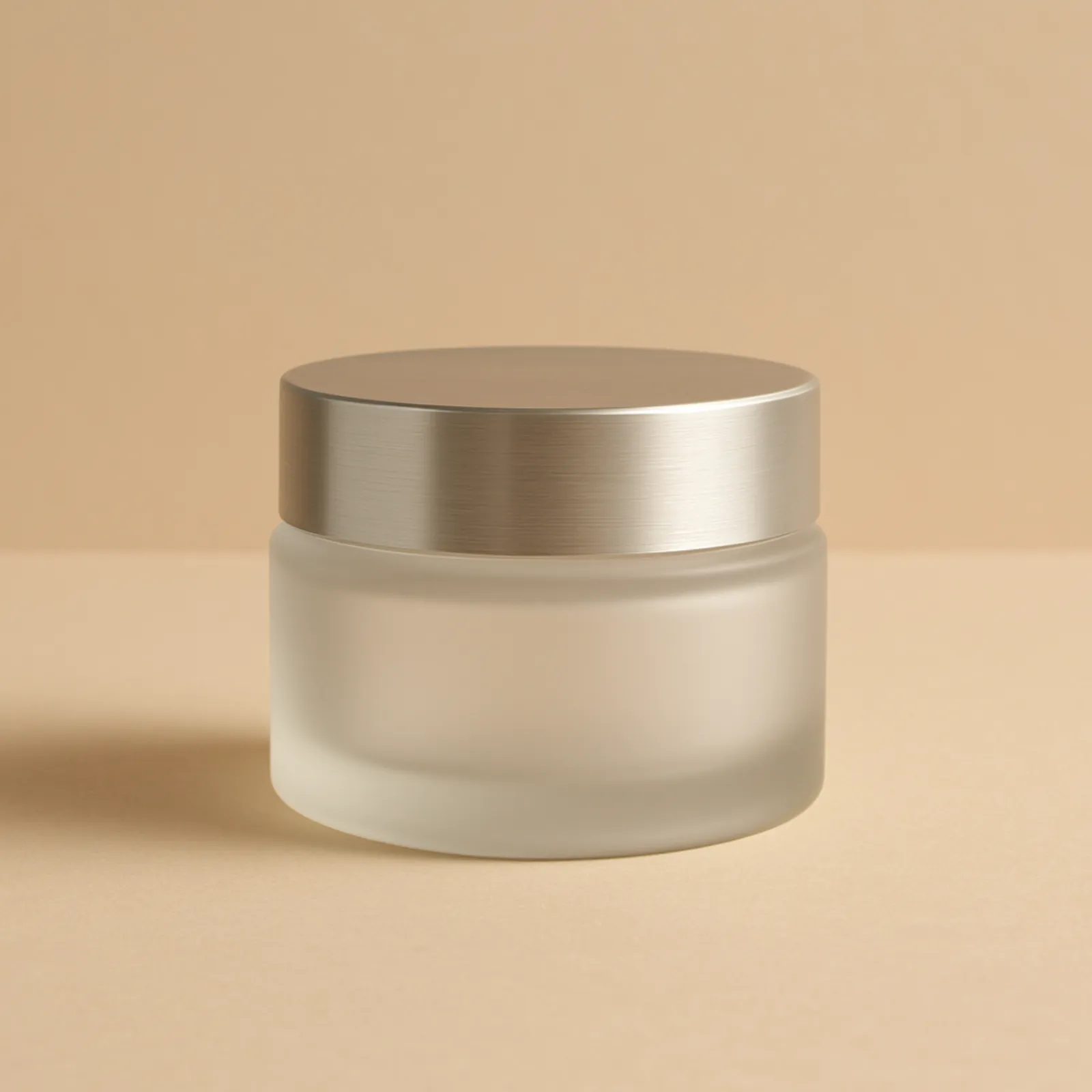 Банка 50 мл, матовое стекло